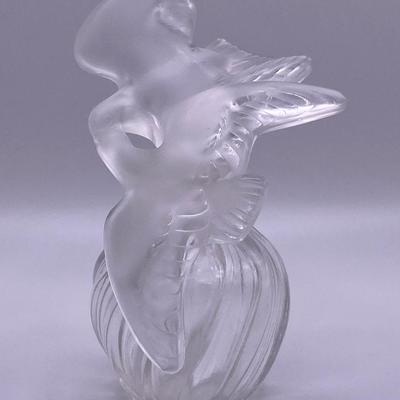 Lalique Perfume Bottle for â€œLâ€™air du Tempsâ€ Perfume by Nina Ricci