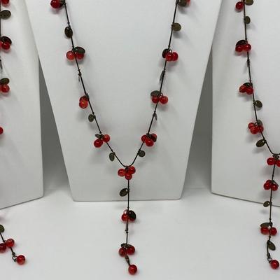 The Cherry Necklace Lot