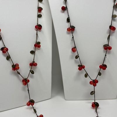 The Cherry Necklace Lot