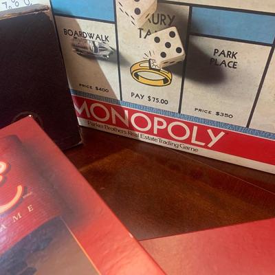 Scrabble-old and new, Monopoly & South Carolinaoply