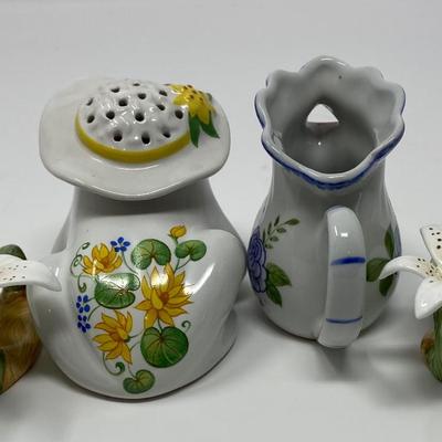 Collection of Cream, Sugar, and Napkin Holders