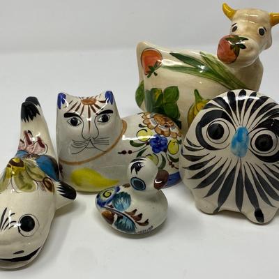 Mexico Tonala Art Pottery Figurines