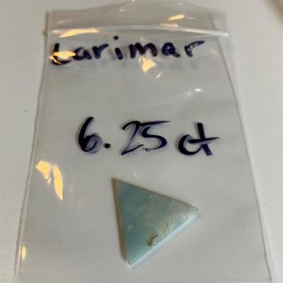 Rare Natural Larimar Stone