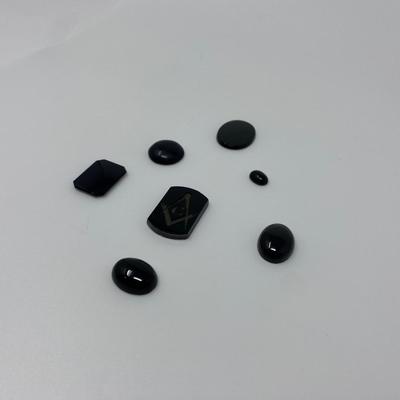 Collection of Black Onyx Stones
