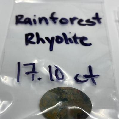 Rainforest Rhyolite/Jasper Stone