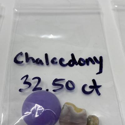 Chalcedony Round Cabochon and Loose Stones