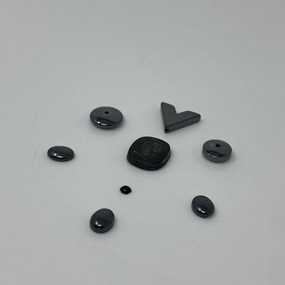 Collection of Hematite Cabochons