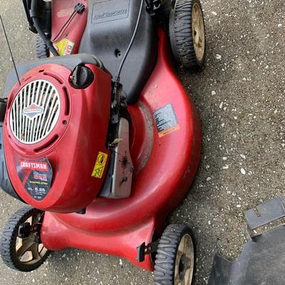 Craftsman lawnmower with electric start