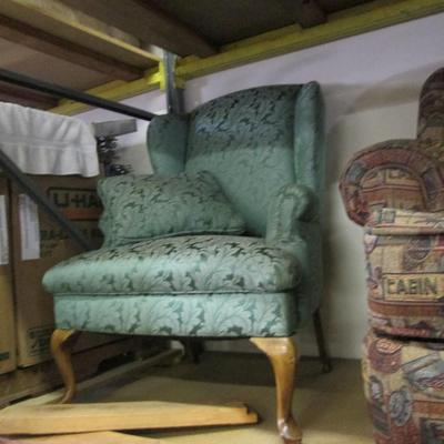 Vintage Wingback Chair