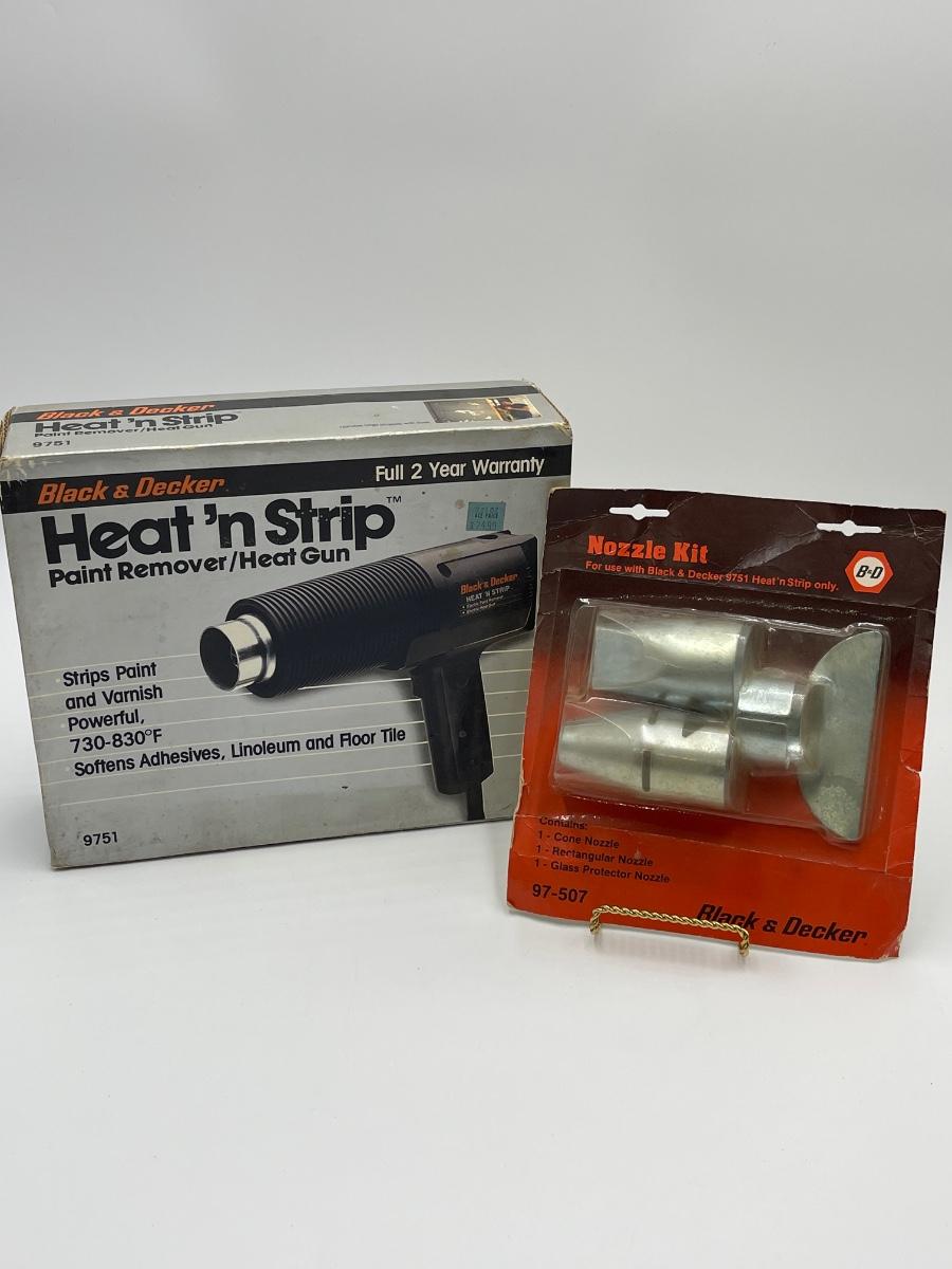BLACK & DECKER Heat Gun & Nozzle Kit
