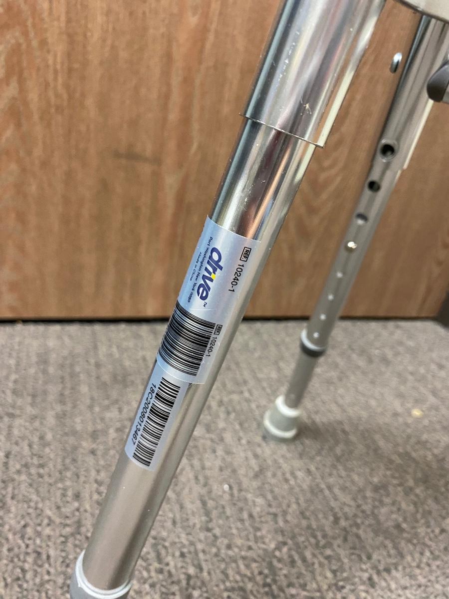 Standard Aluminum Folding Walker & a Half Walker