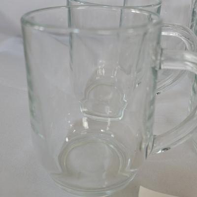 Glass espresso mugs