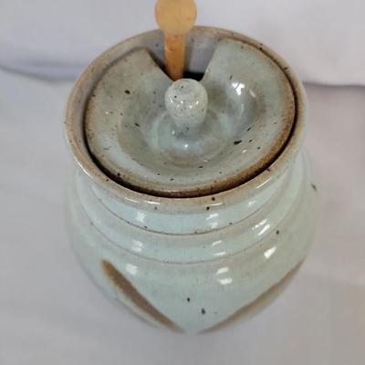 Vintage honey pot