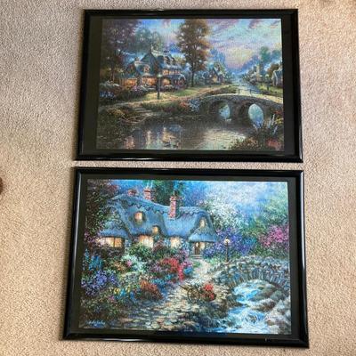 Puzzle Framed Artwork.  ( BR2 - RH)