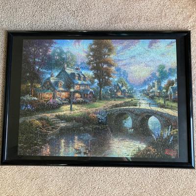 Puzzle Framed Artwork.  ( BR2 - RH)