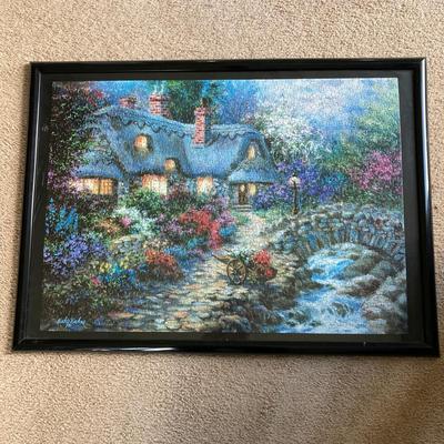 Puzzle Framed Artwork.  ( BR2 - RH)