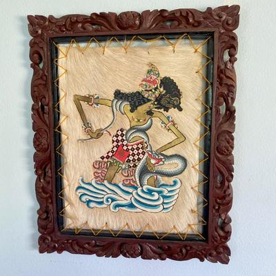Vintage Unique Balinese/Indonesian Wall Art (BR1-SL)