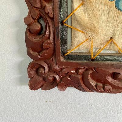Vintage Unique Balinese/Indonesian Wall Art (BR1-SL)