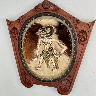 Vintage Unique Balinese/Indonesian Wall Art (BR1-SL)
