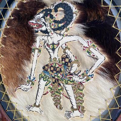 Vintage Unique Balinese/Indonesian Wall Art (BR1-SL)