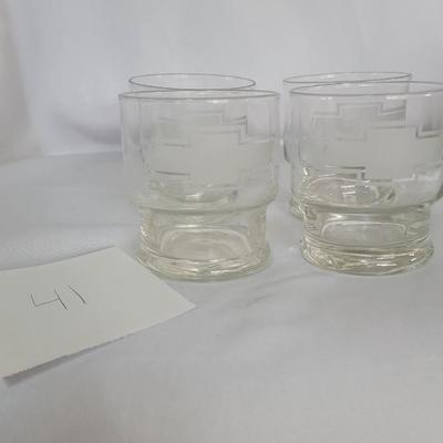Chevrolet glass tumblers
