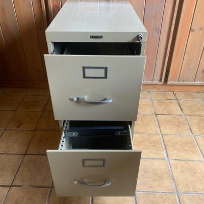 Anderson Hickey Co. Two Drawer Metal Filing Cabinet (FR-KW)