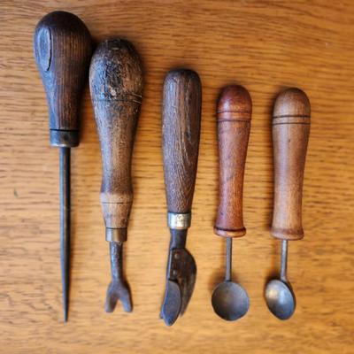 Collection of Five Vintage Hand Tools