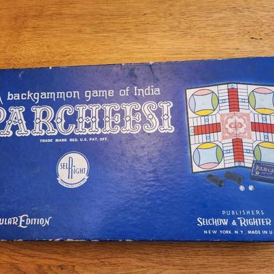 Vintage Parcheesi Game