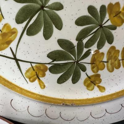 Vintage STANGL Pottery Golden Blossom. Plates