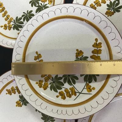 Vintage STANGL Pottery Golden Blossom. Plates