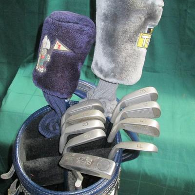 Master Grip Golf Clubs and Bag