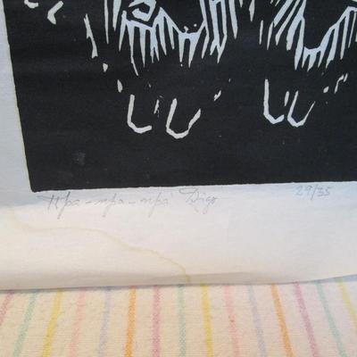 Framed and Unframed Art