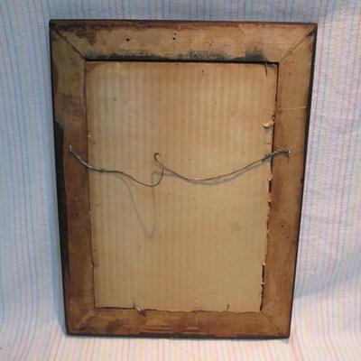 Antique Framed Playbill "On My Way to Mandala"