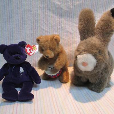 Vintage Toys Including Princess Diana Beenie Bear