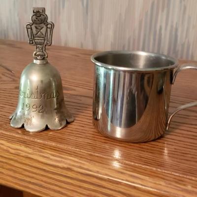 Tin cup (not bell)