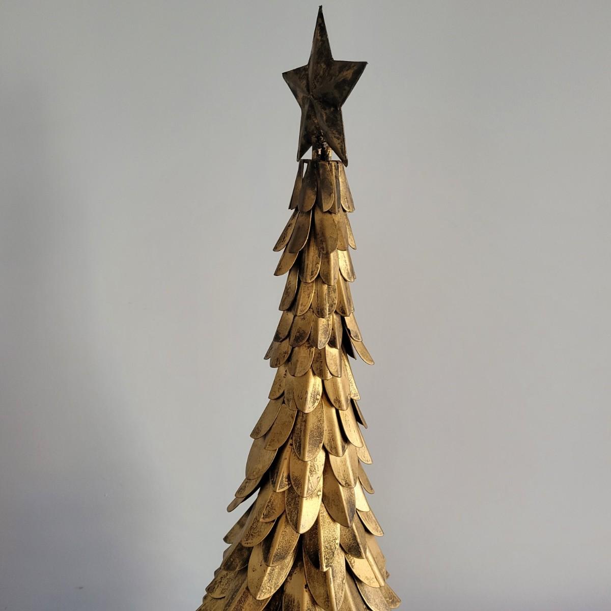 Gold Metal Christmas Tree (GDW)