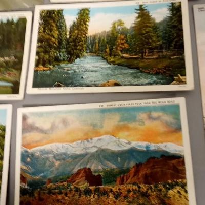 LOT 86   LOT OF  VINTAGE COLORADO POSTCARDS