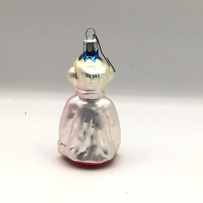 1716 Vintage Christopher Radko Monkey Glass Ornament