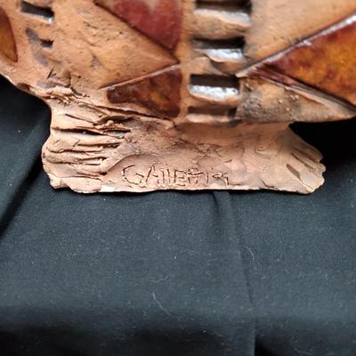 Galletti Signed Aardvark Pottery