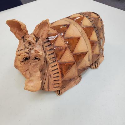 Galletti Signed Aardvark Pottery