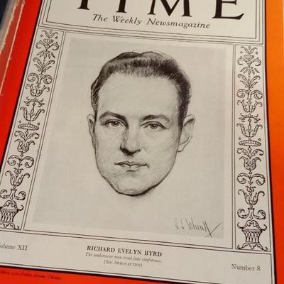 LOT 93  LARGE LOT OF 1928 AND 29 TIME MAGAZINES