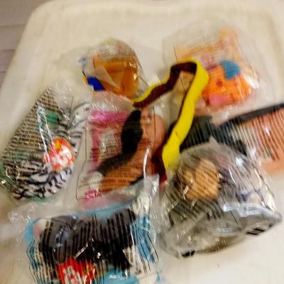 LOT 104  VINTAGE HAPPY MEAL TOYS