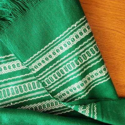 Handmade Wool/Orlon Scarf