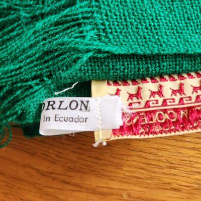 Handmade Wool/Orlon Scarf