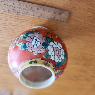 Vintage Miniature Asian Vase