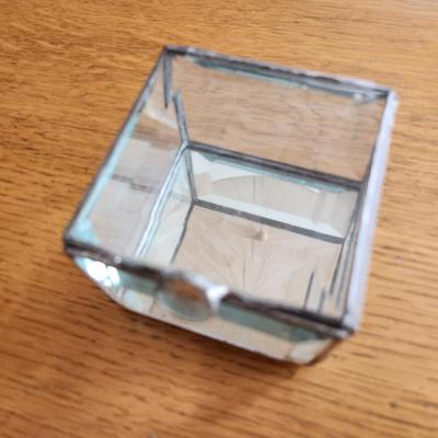 Craftsman Made Glass Keepsake Box