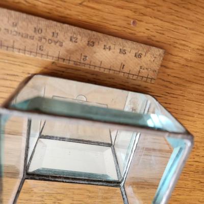 Craftsman Made Glass Keepsake Box