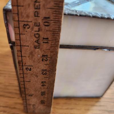 Craftsman Made Glass Keepsake Box