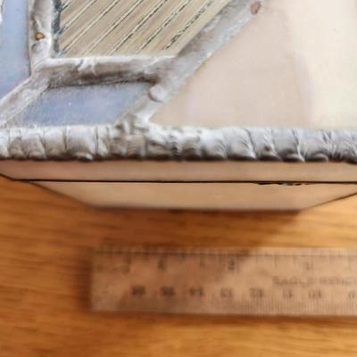 Craftsman Made Glass Keepsake Box