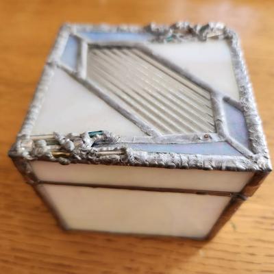 Craftsman Made Glass Keepsake Box